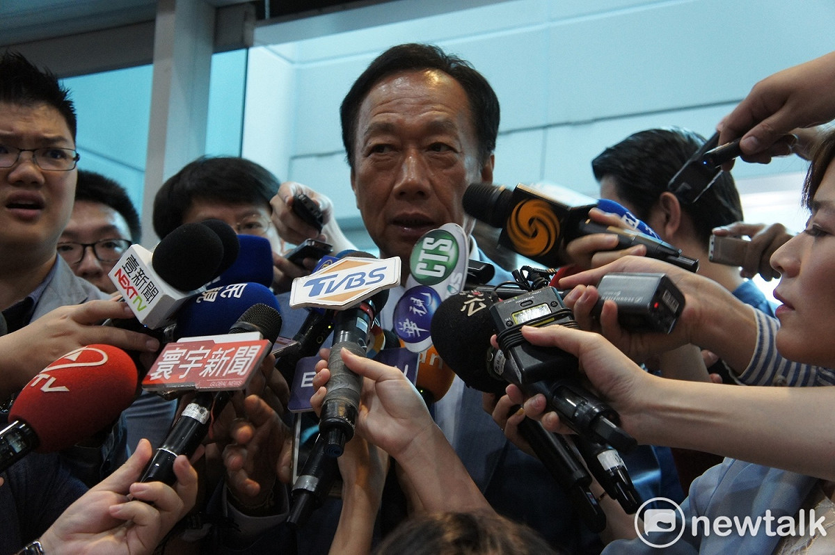 前鴻海董事長郭台銘。 圖：黃建豪/攝（資料照）