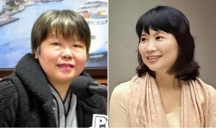 資深媒體人黃光芹VS.政論名嘴陳鳳馨。 圖：新頭殼合成