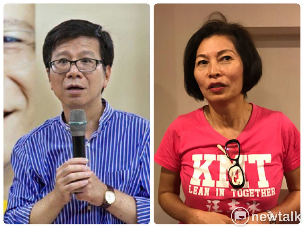 泛藍北市第一選區採取二階段民調，國民黨議員汪志冰（右）與新黨議員潘懷宗（左）將於27日至29日進行民調。 圖：新頭殼資料照