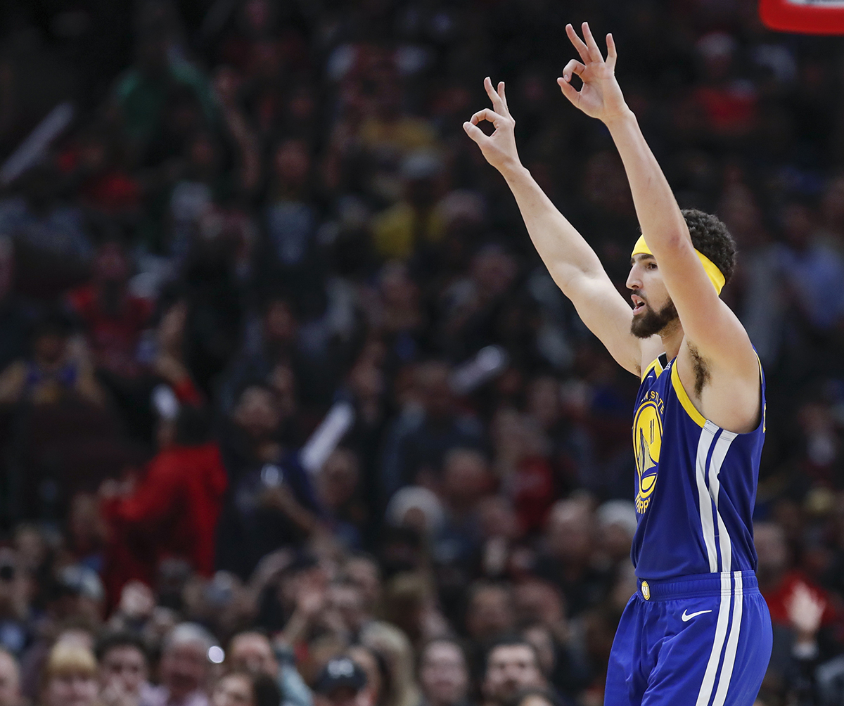 Klay Thompson。 圖／美聯社／達志影像