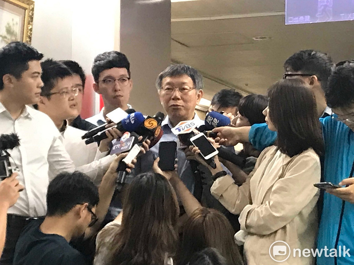 台北市長柯文哲。 圖：周煊惠 ／攝
