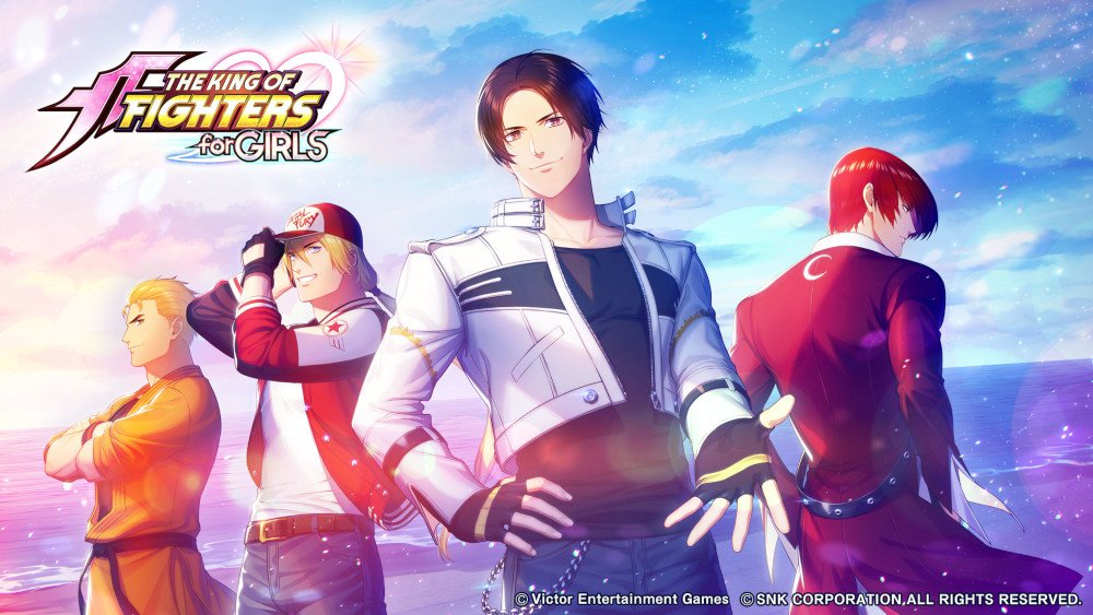SNK宣布將在今年夏天推出《拳皇for GIRLS》戀愛手遊。 圖：翻攝自推特