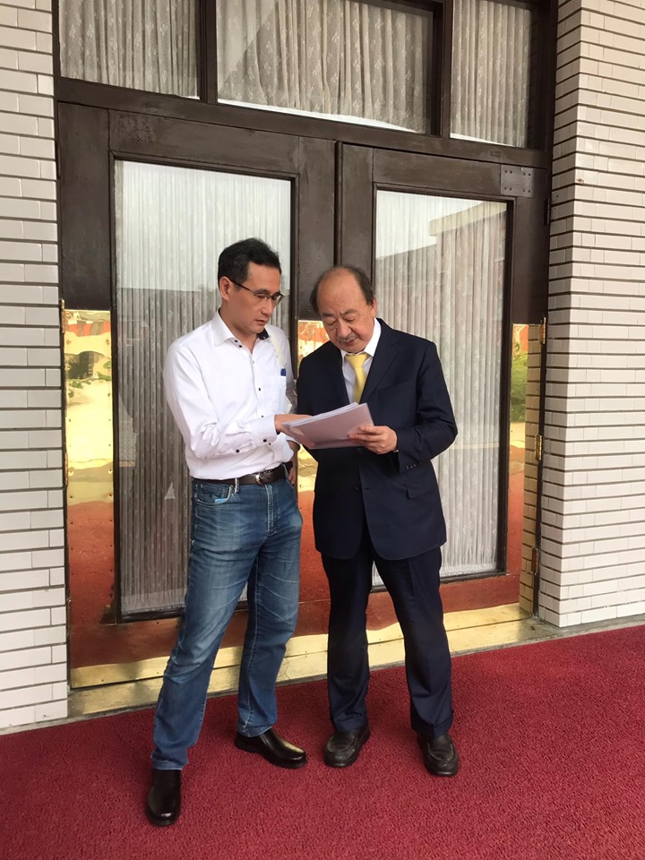 柯建銘向議事處提出臨時會提案。 圖：翻攝自柯建銘臉書