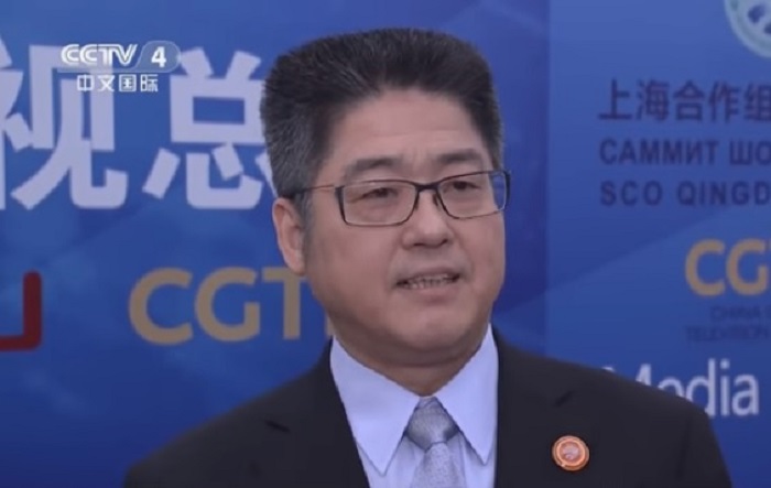 中國外交部副部長樂玉成 圖：翻攝Youtube