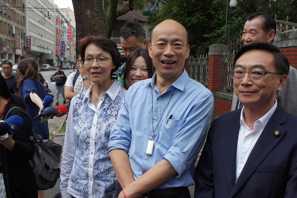 高雄市長韓國瑜臨時拜會立法院。 圖：黃建豪/攝（資料照）