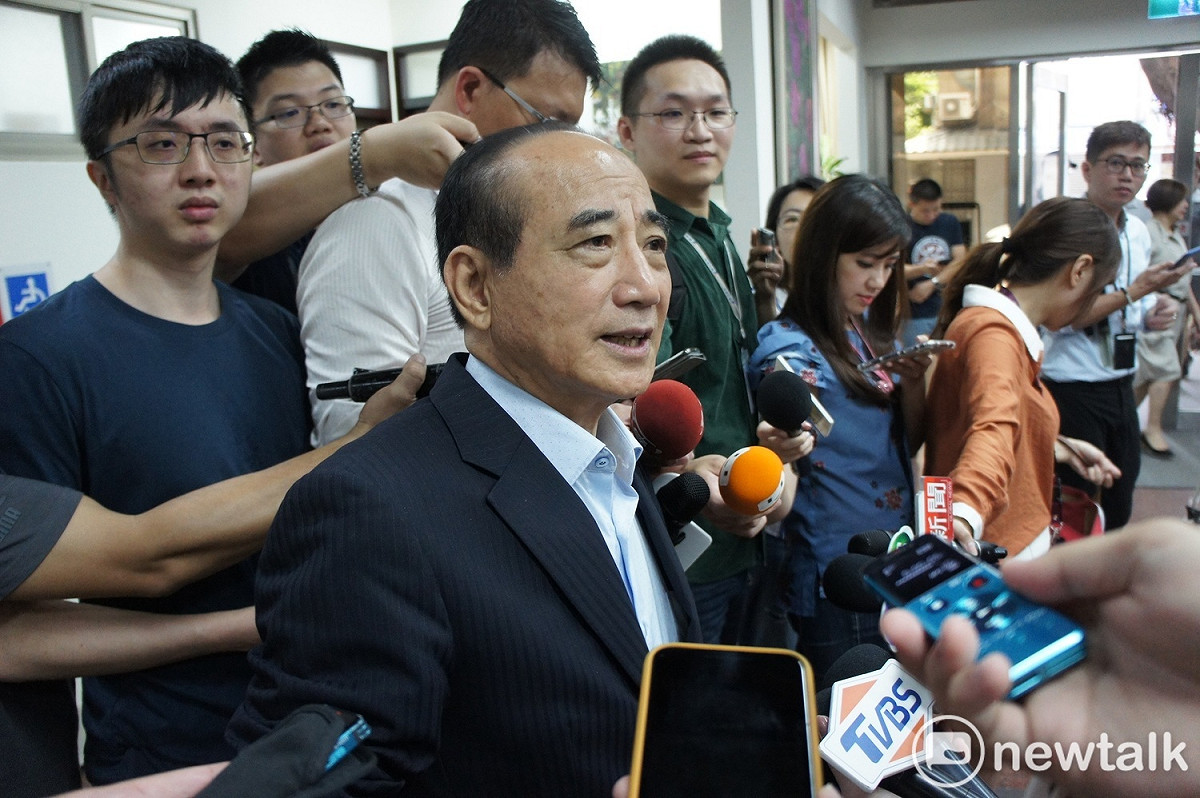前立法院長王金平強調將選到底。 圖：黃建豪/攝