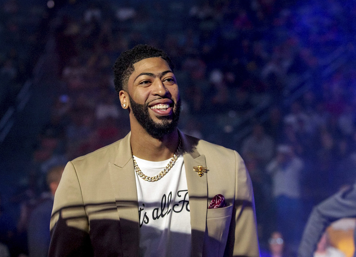 「一眉哥」Anthony Davis。 圖／美聯社／達志影像