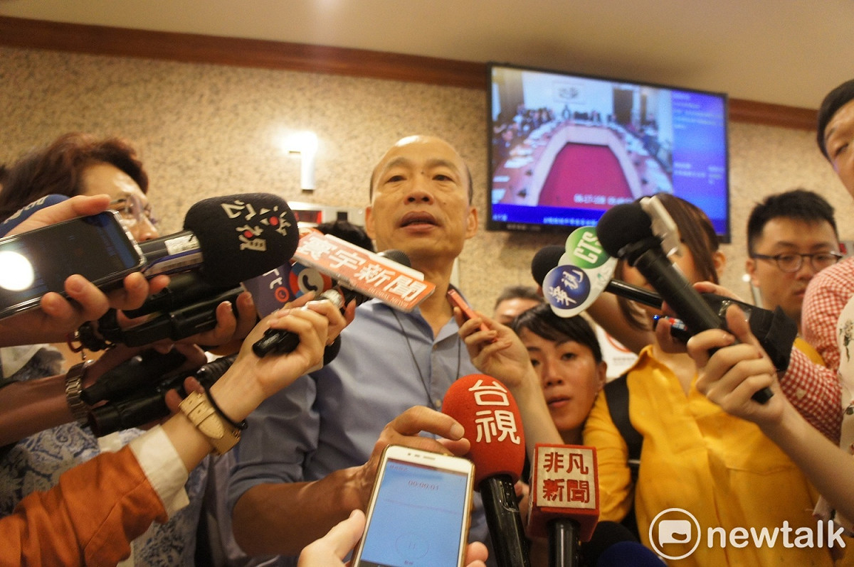 高雄市長韓國瑜。 圖：黃建豪/攝