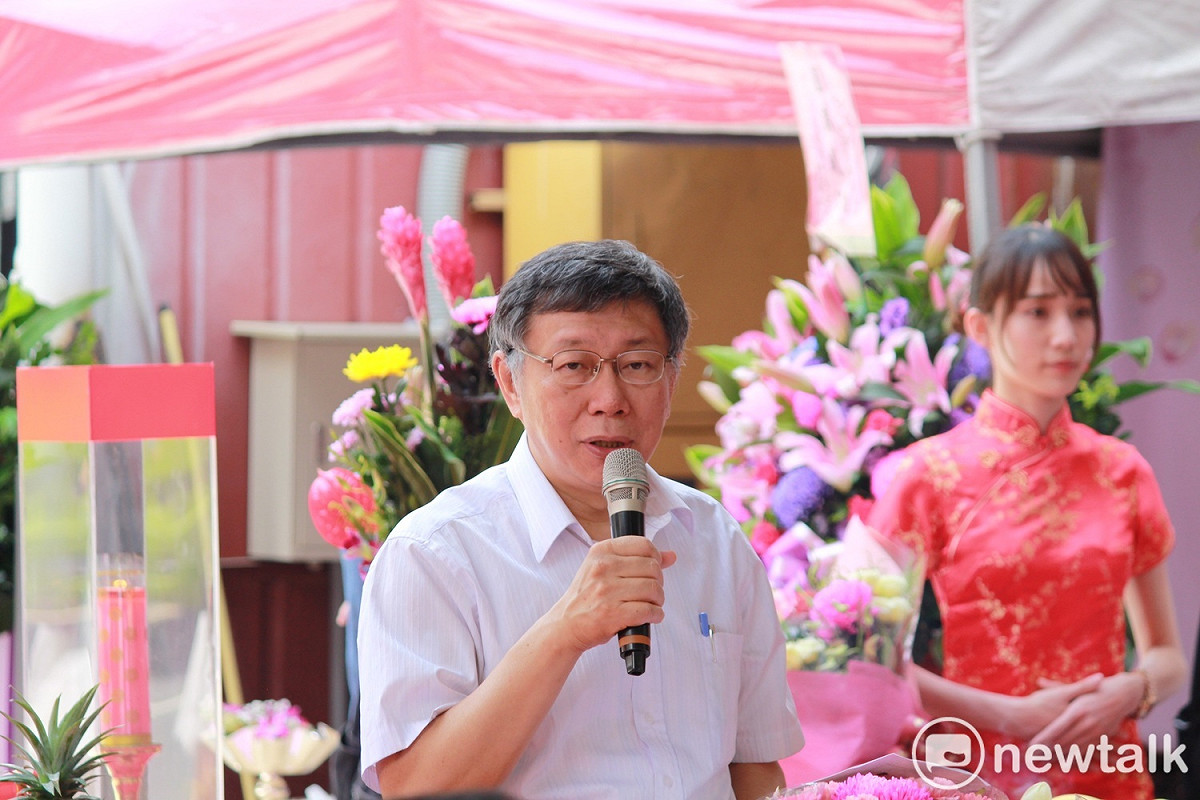 台北市長柯文哲。 圖：新頭殼資料照