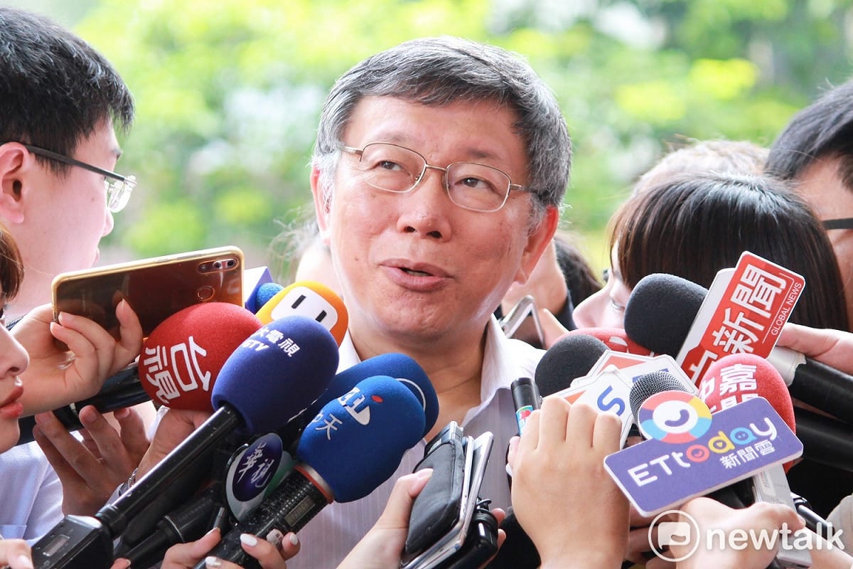 台北市長柯文哲。 圖：新頭殼資料照