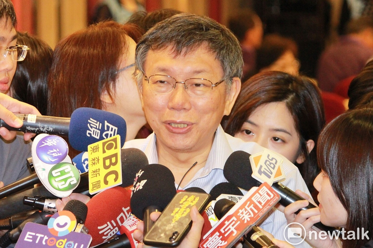 台北市長柯文哲。 圖：新頭殼資料照