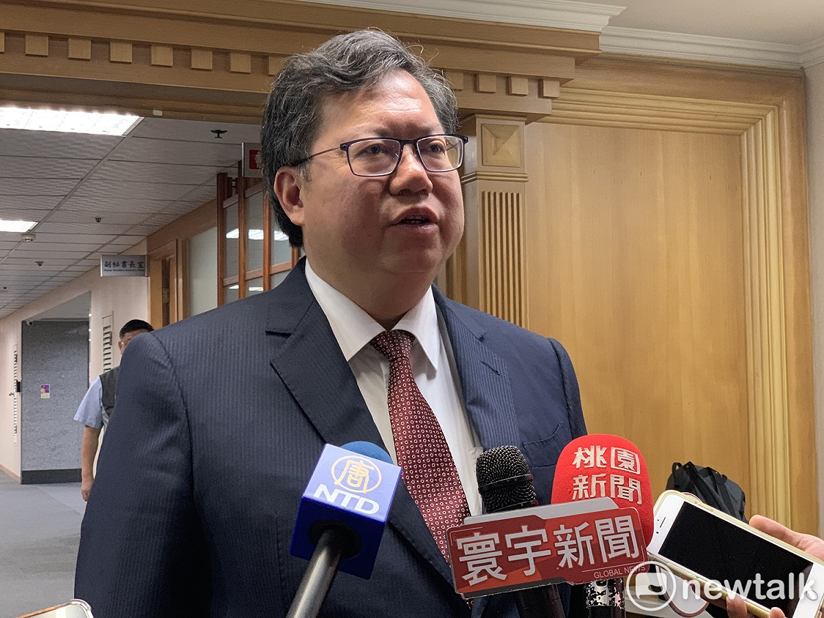 鄭文燦說，市府各單位規劃明年度預算以零基預算精神樽節開支，人事預算、學校預算等基本需求則不在此限。 圖：林昀真／攝