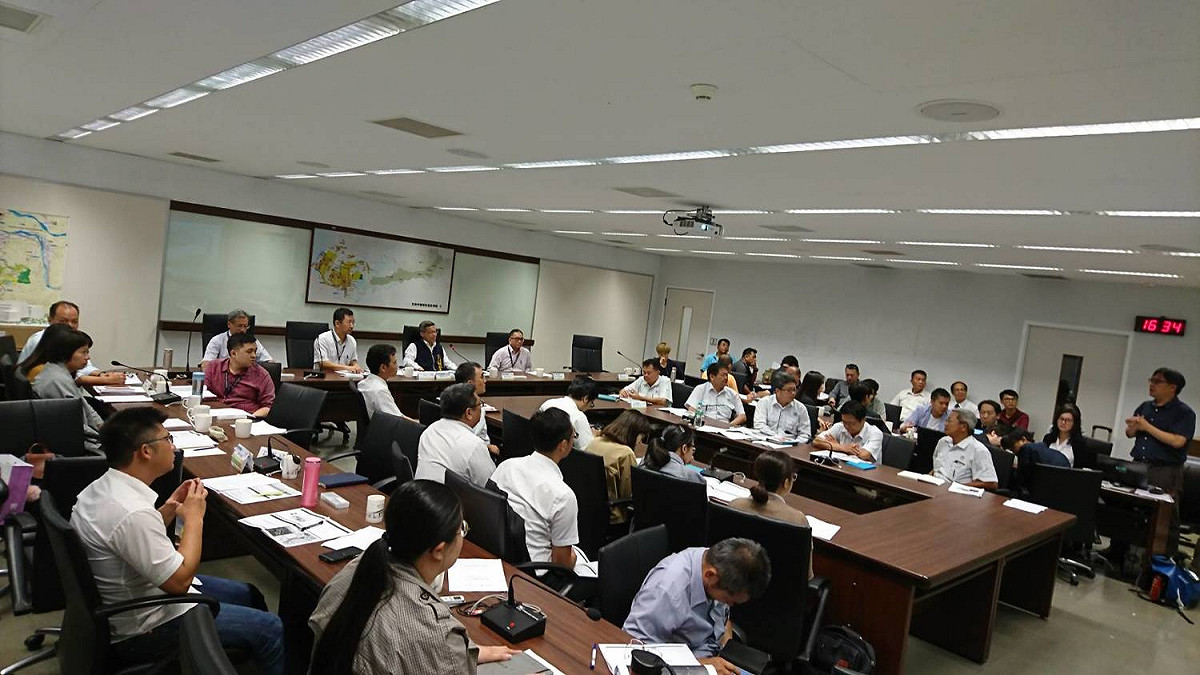 台中市政府召開綠美圖工程協調會。 圖：台中市政府/提供