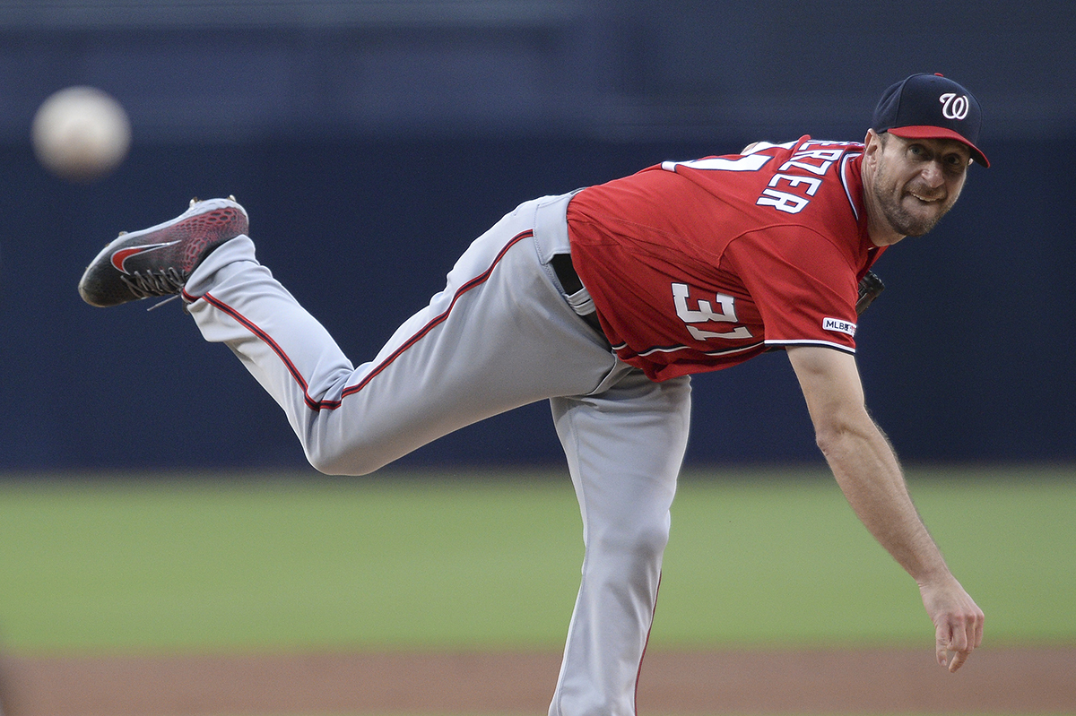 Max Scherzer。 圖／美聯社／達志影像