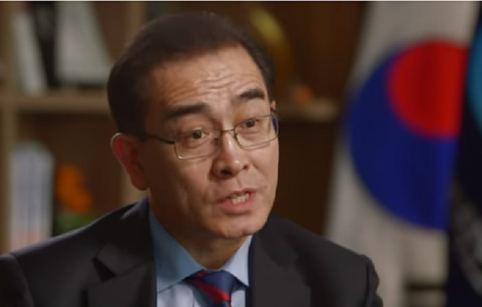脫北的前北韓駐英國公使太永浩今（20）日預測，金正恩政權可能在20年內垮台。 圖：翻攝Youtube