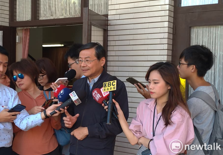 國民黨立委曾銘宗今天痛批政府政策買票。 圖：陳佩君／攝