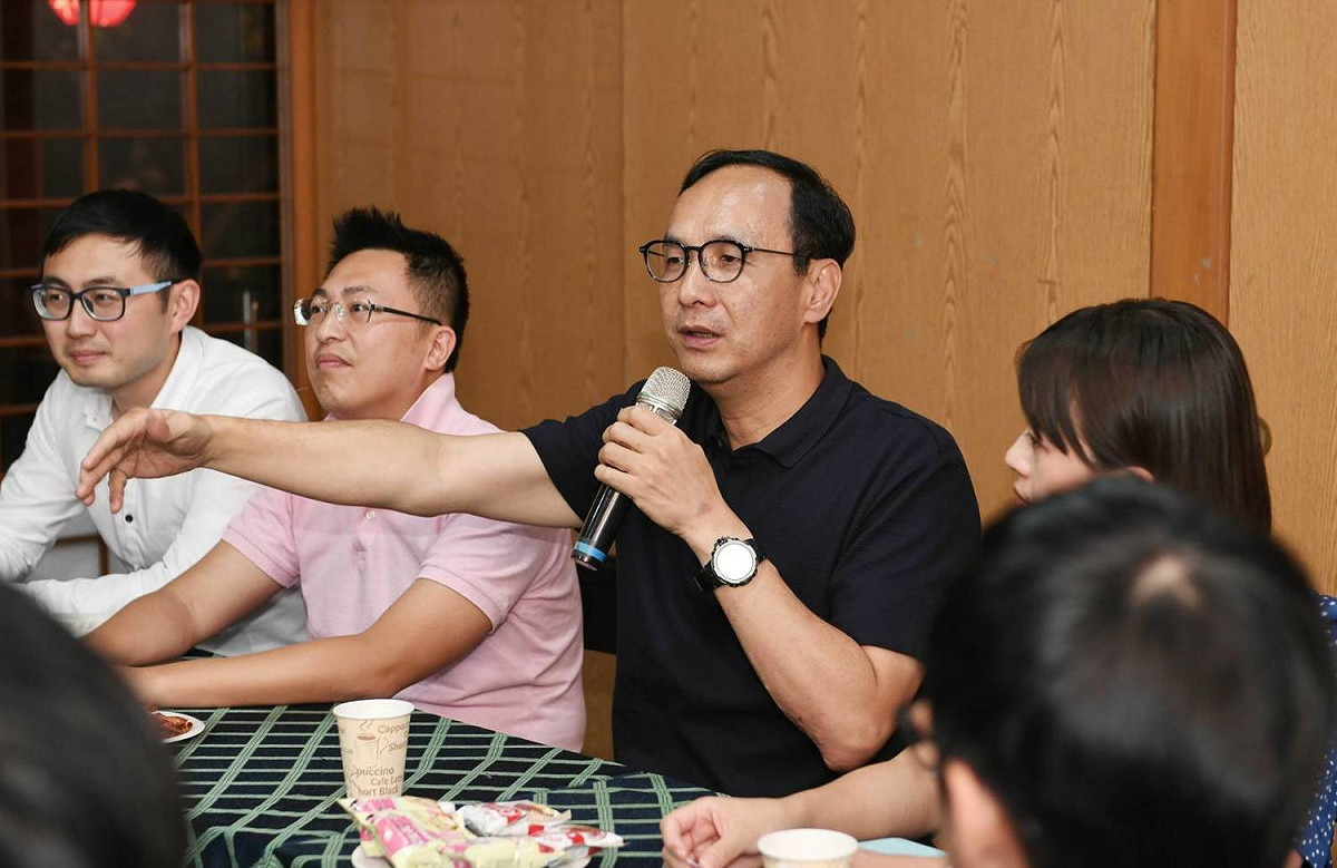 朱立倫表態在初選結果出來前，他不會私下與任何候選人私下見面或私下結盟。 圖：朱立倫辦公室/提供