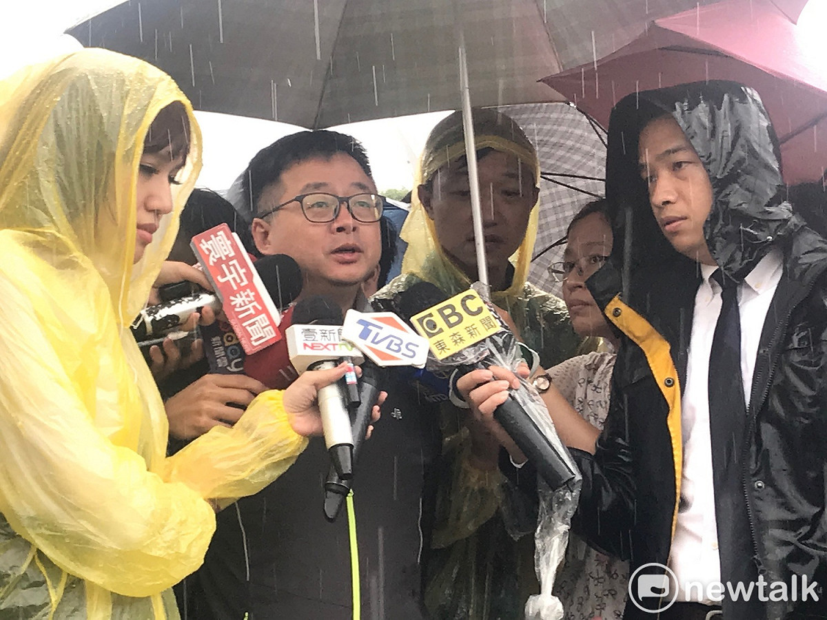 民進黨秘書長羅文嘉受訪。 圖：周煊惠 ／攝