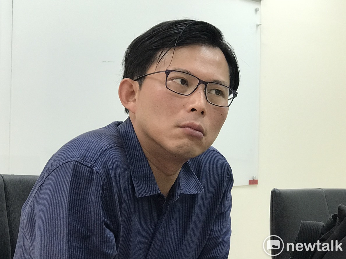 若要制衡藍綠兩大政黨，黃國昌認為要有10席以上第三勢力。 圖：朱蒲青／攝