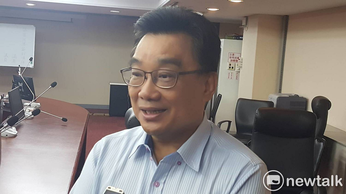 親民黨台北市議員林國成今抽中公費隨團赴雙城論壇。 圖：周煊惠 / 攝（資料照）