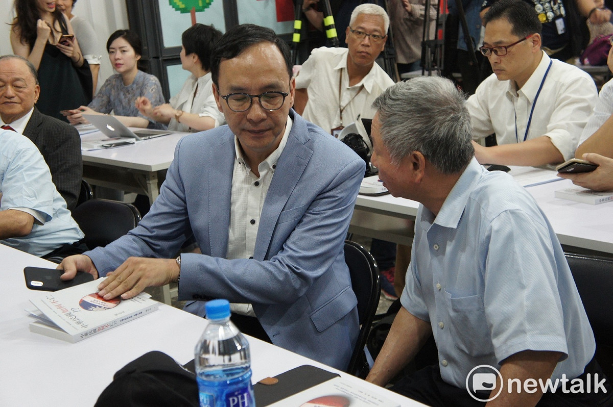 前新北市長朱立倫。 圖：黃建豪/攝