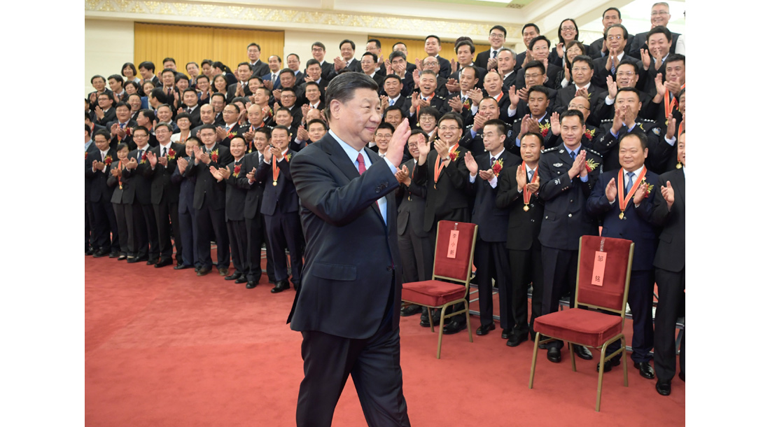 中國領導人習近平因應10月召開的中共四中全會，主導預算無上限的「台灣介選計畫」。 圖：翻攝自中國政府官網（資料照片）