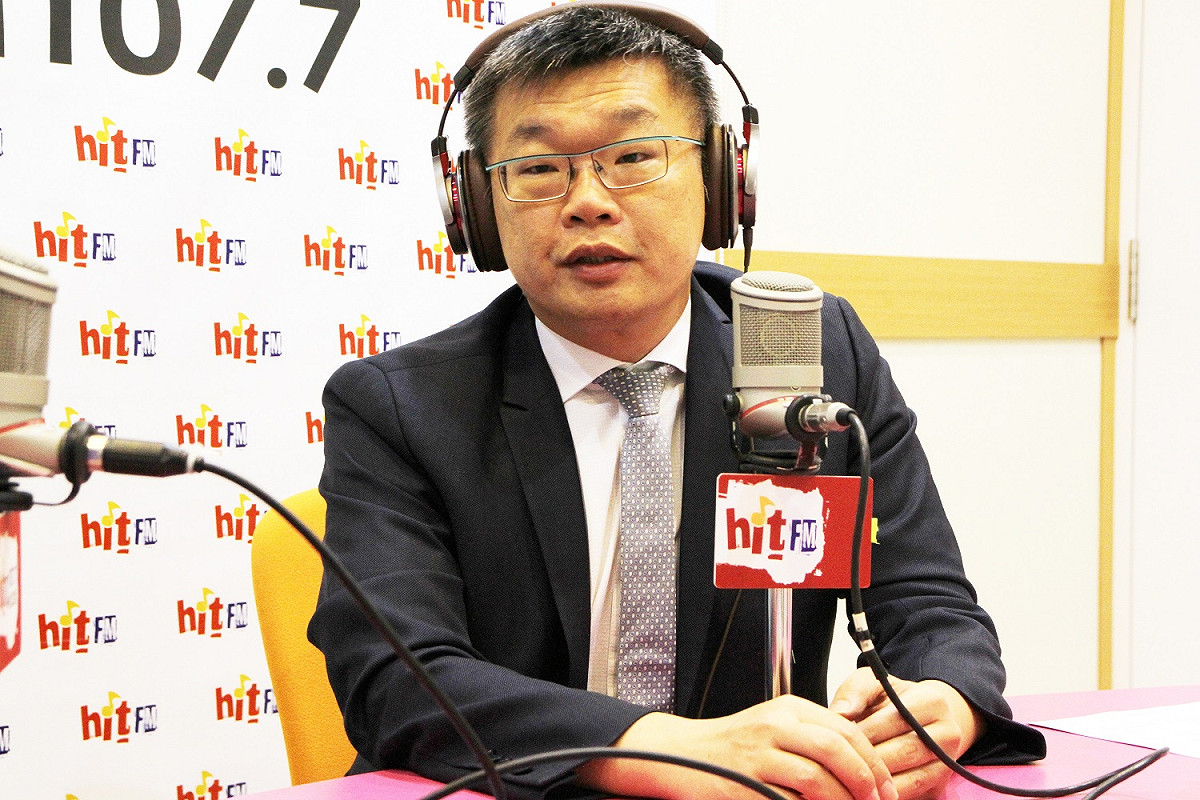 立法院副院長蔡其昌今（27）天接受廣播專訪時表示，前行政院長賴清德在民進黨總統初選過程中，確實發揮「鯰魚效應」。 圖：Hit Fm《周玉蔻嗆新聞》製作單位提供