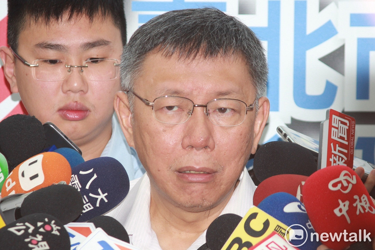 台北市長柯文哲。 圖：周煊惠 ／攝