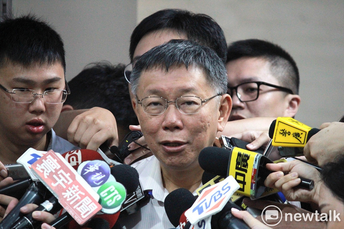 台北市長柯文哲。 圖：新頭殼資料照
