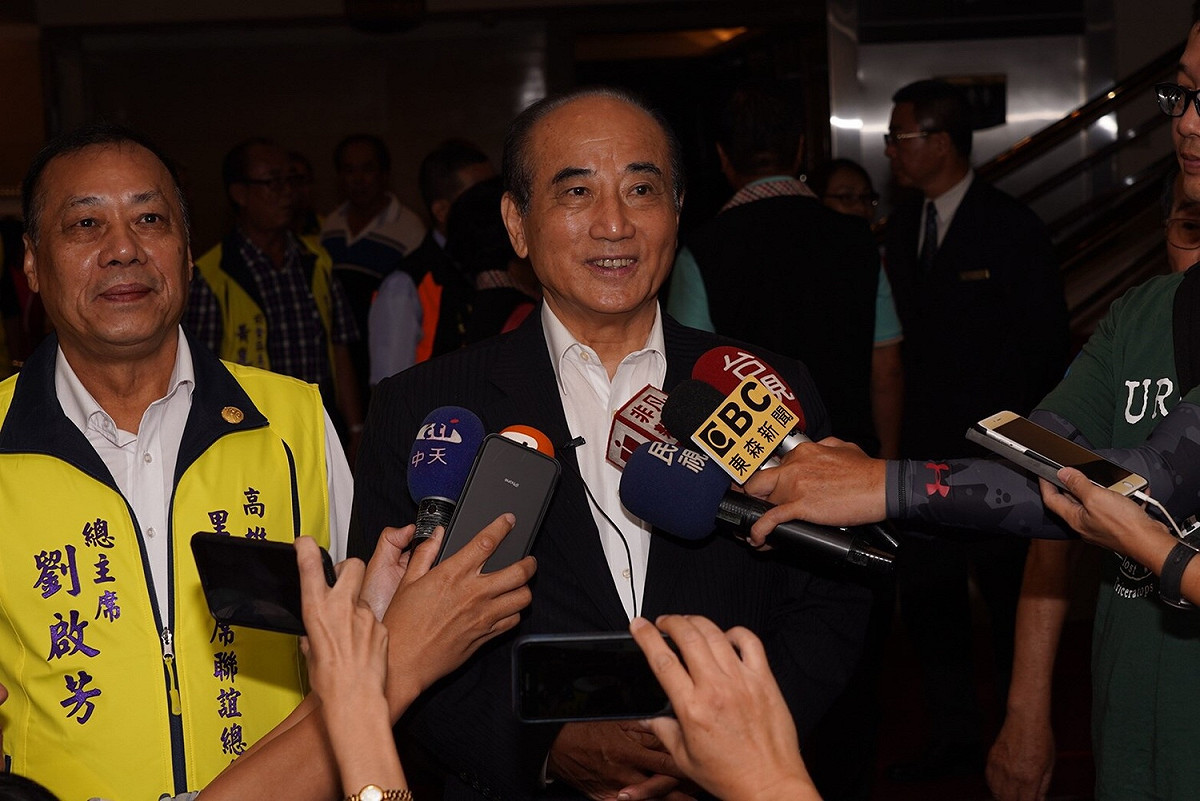 前立法院長王金平證實已與高雄市長韓國瑜見面。 圖：王金平辦公室/提供