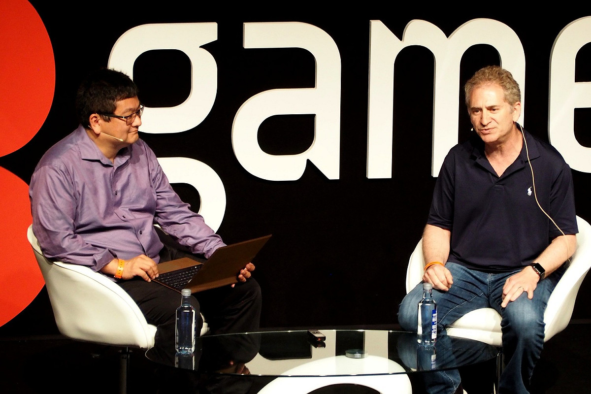 前暴雪娛樂總裁暨聯合創始人Mike Morhaime受邀參與2019 GameLab。 圖：翻攝自Gamelab Congreso Videojuegos flickr