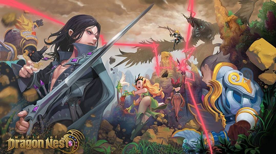 遊戲橘子於今（1）日宣布取得《龍之谷M：世界 (World of DragonNest)》台港澳代理權 圖：遊戲橘子/提供