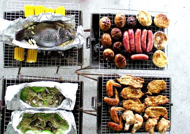 食藥署破除迷思，指出鋁箔紙烹調時無論是亮面還是霧面朝外，導熱效果並無太大差別。 圖：取自台中觀光旅遊網