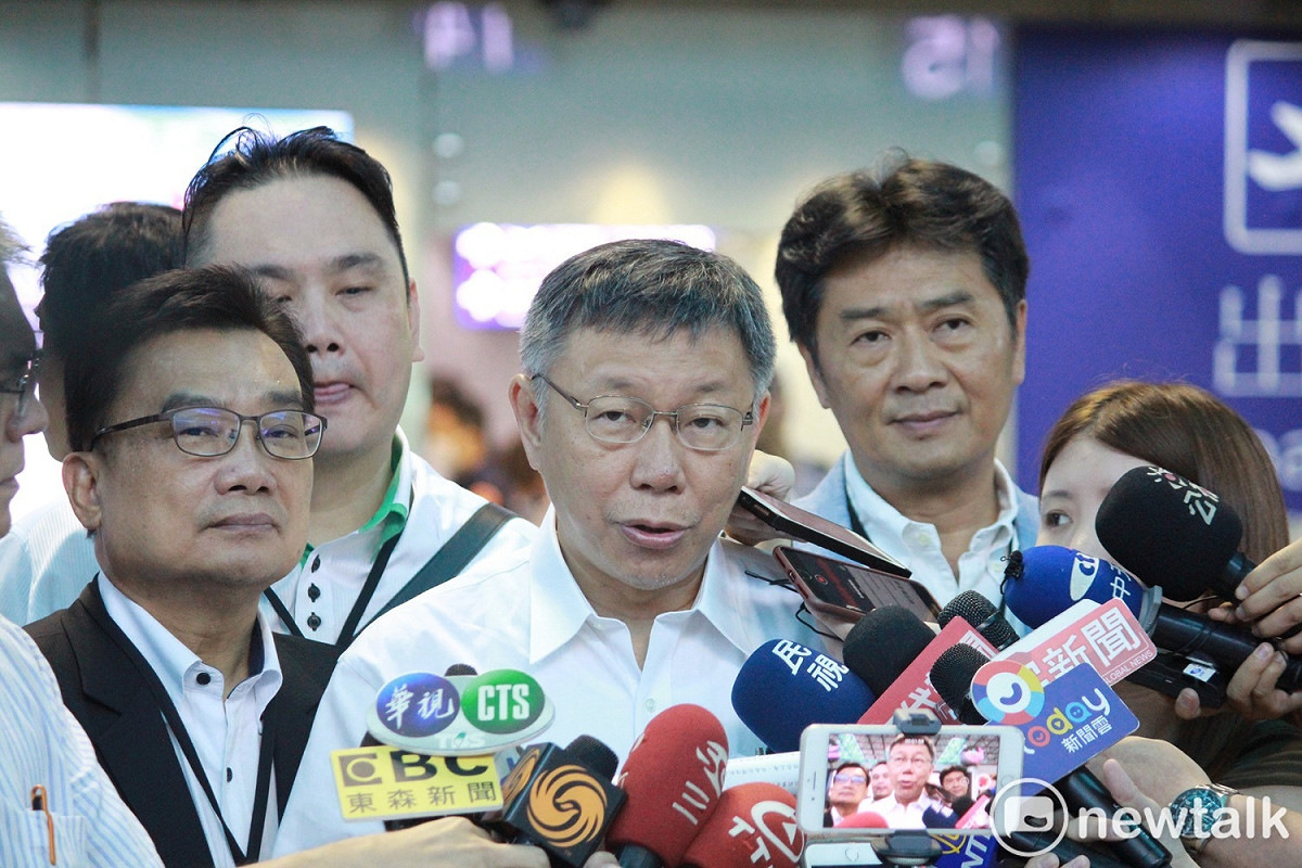 台北市長柯文哲。 圖：周煊惠 ／攝