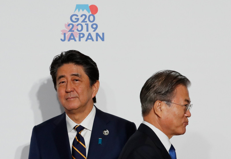 「韓日軍事情報機密保護協定」（GSOMIA）期效還有5天將屆滿，韓日國防部長在曼谷會談未能縮小雙方分歧，若雙方最終仍無法達成共識，韓日軍情協定將終止。 圖：擷取自網路（資料照片）