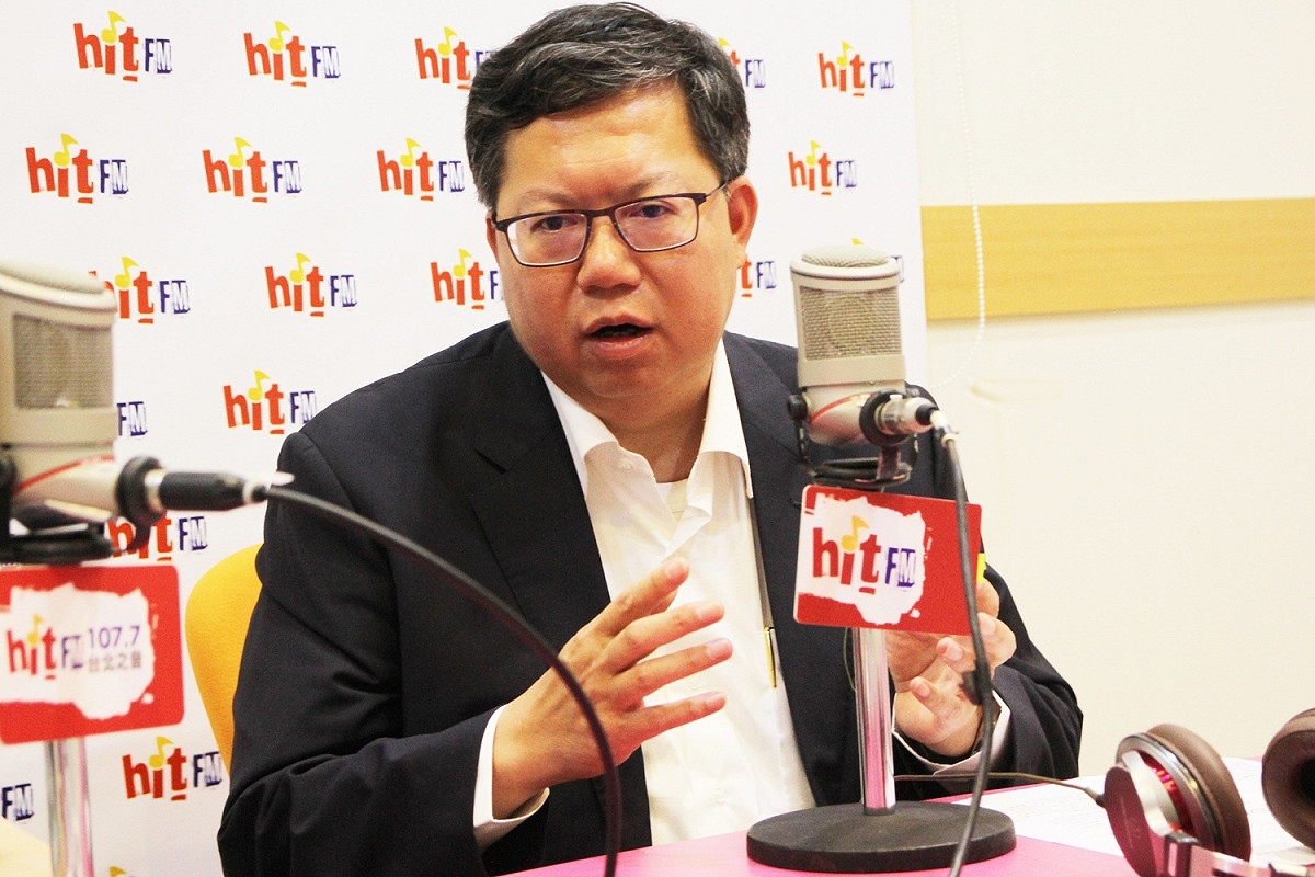 鄭文燦今接受專訪重申「不會當副手」。 圖：「Hit Fm《周玉蔻嗆新聞》製作單位/提供