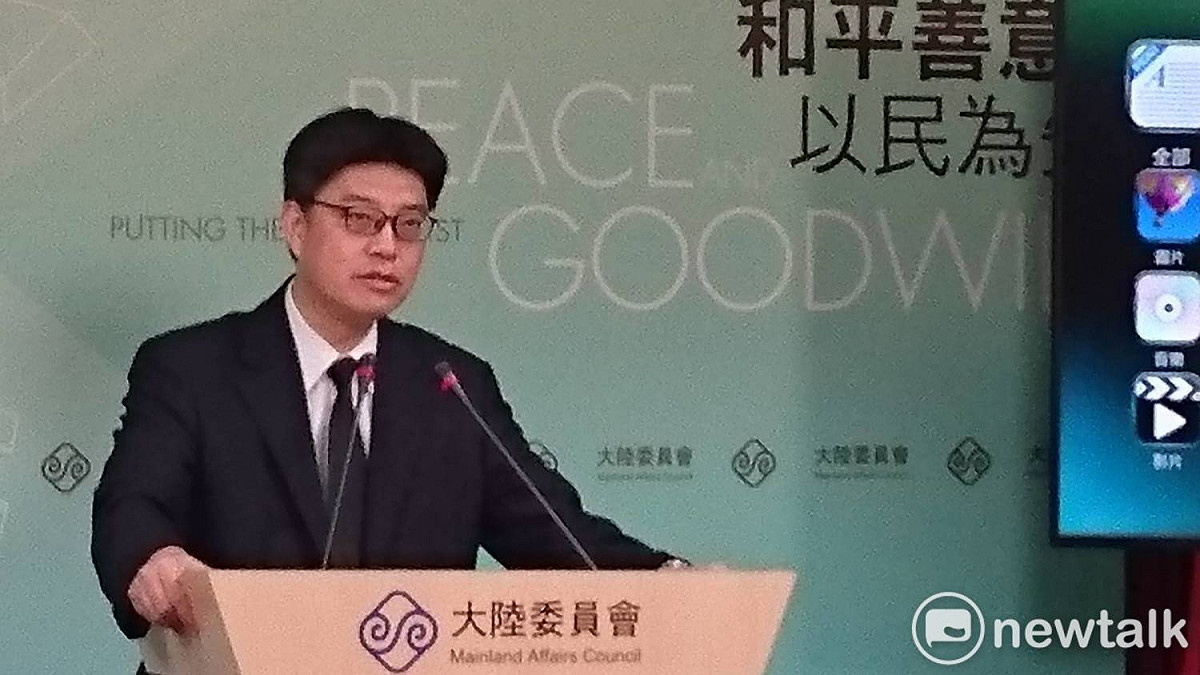 陸委會副主委兼發言人邱垂正。 圖：謝莉慧/攝（資料照片）