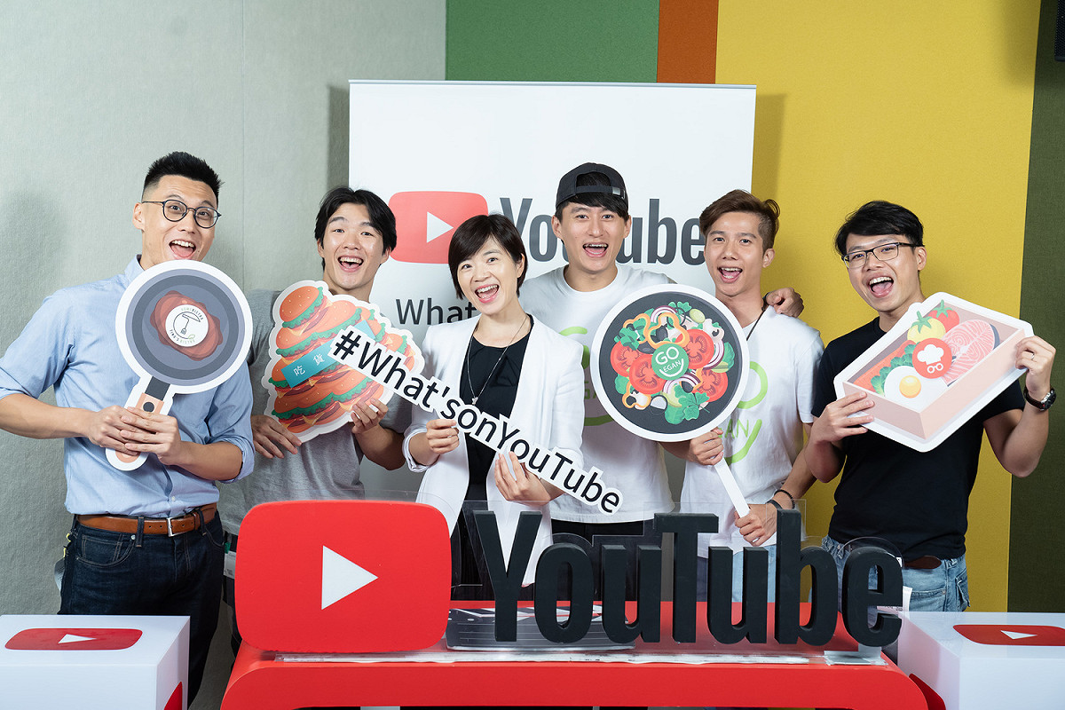 YouTube出現第一個美食頻道為主的百萬YouTuber，可見美食影音熱潮。 圖：YouTube提供