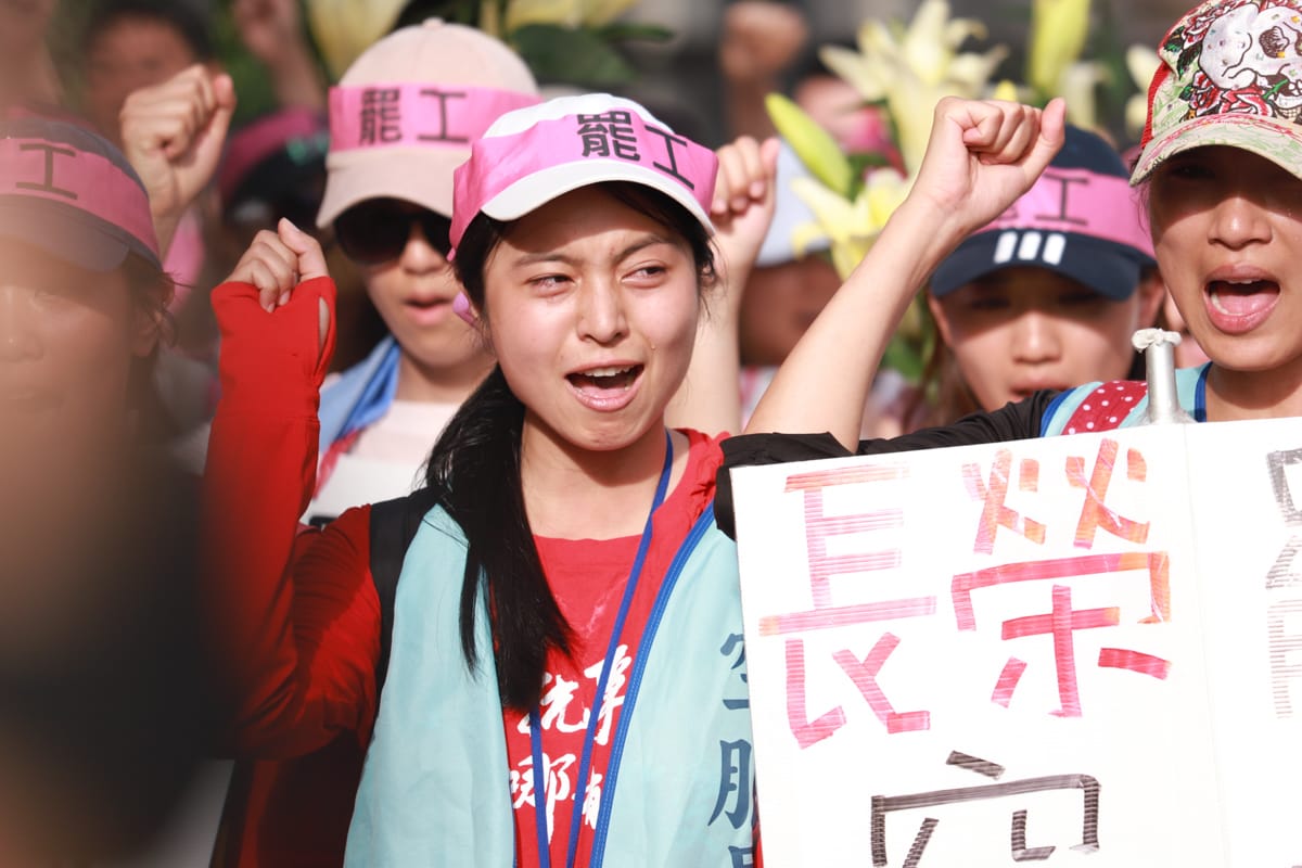 長榮勞資雙方再會面可能就是直接開協商會議。 圖：謝佳真／攝