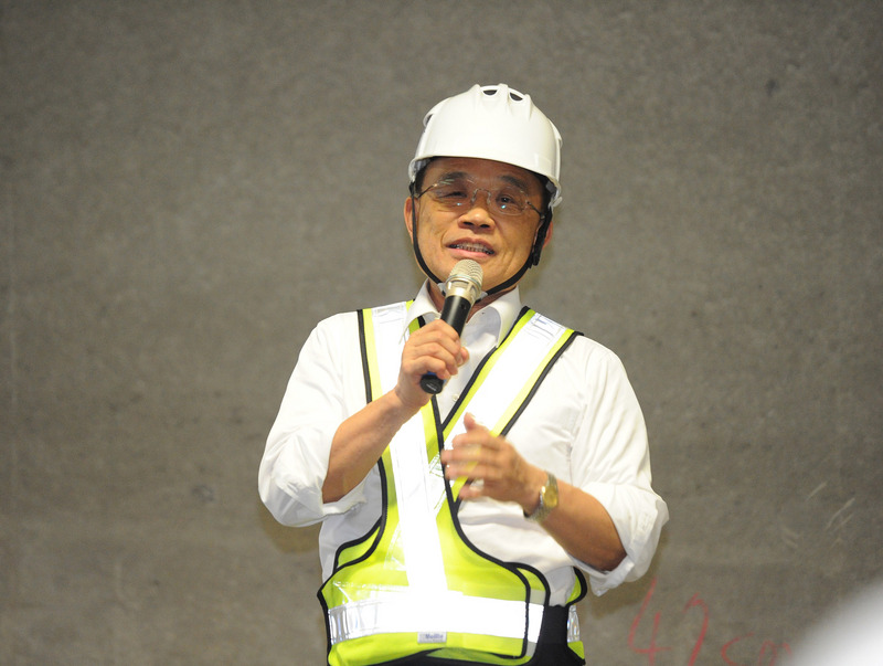 行政院長蘇貞昌赴屏東視察「台9線南迴公路拓寬改善計畫」工程進度。 圖：行政院提供