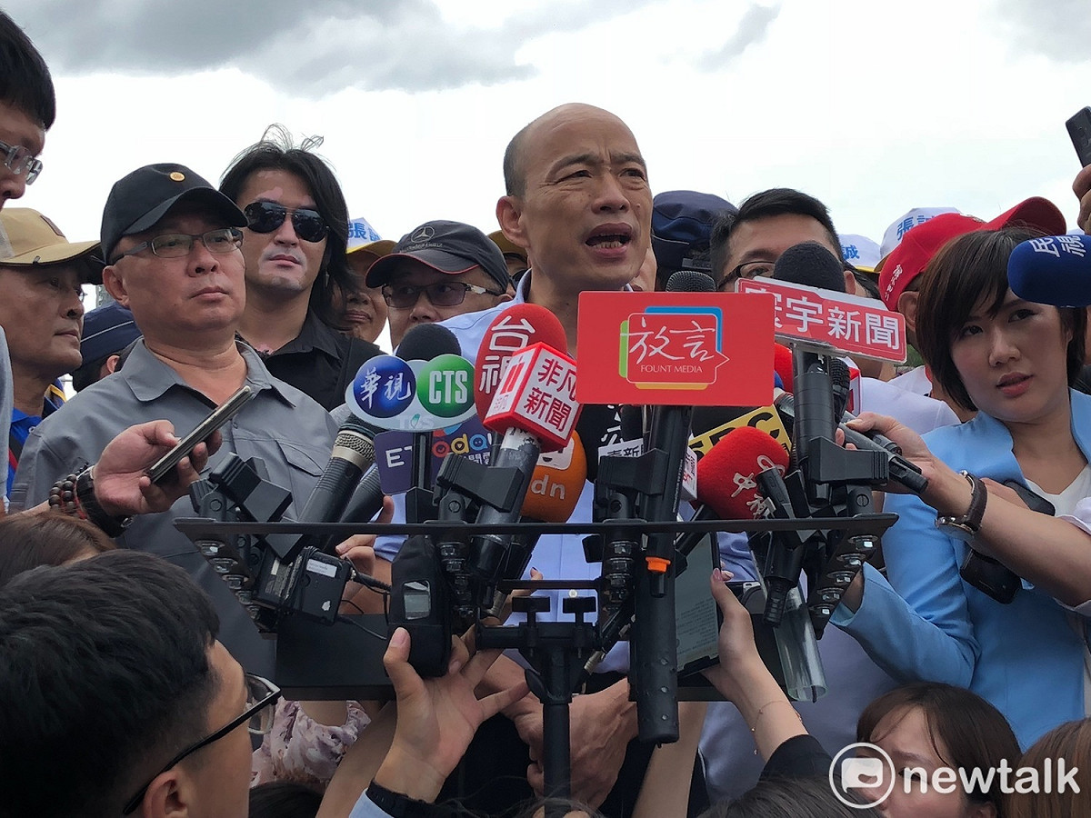 高雄市長韓國瑜。 圖：周煊惠 ／攝