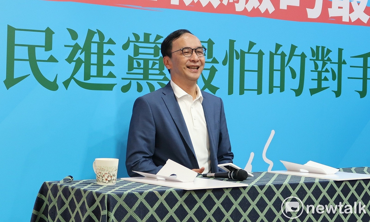 前新北市長朱立倫。 圖：林朝億/攝