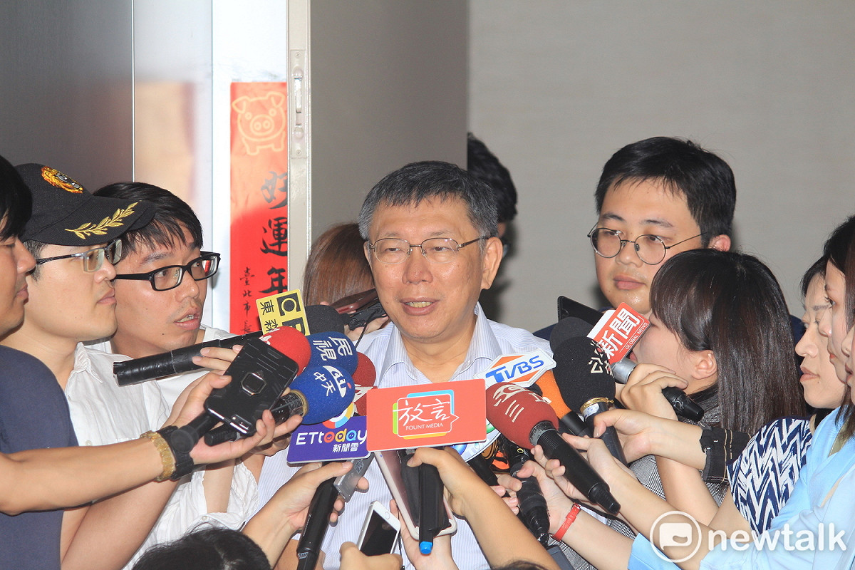 台北市長柯文哲。 圖：周煊惠 ／ 攝
