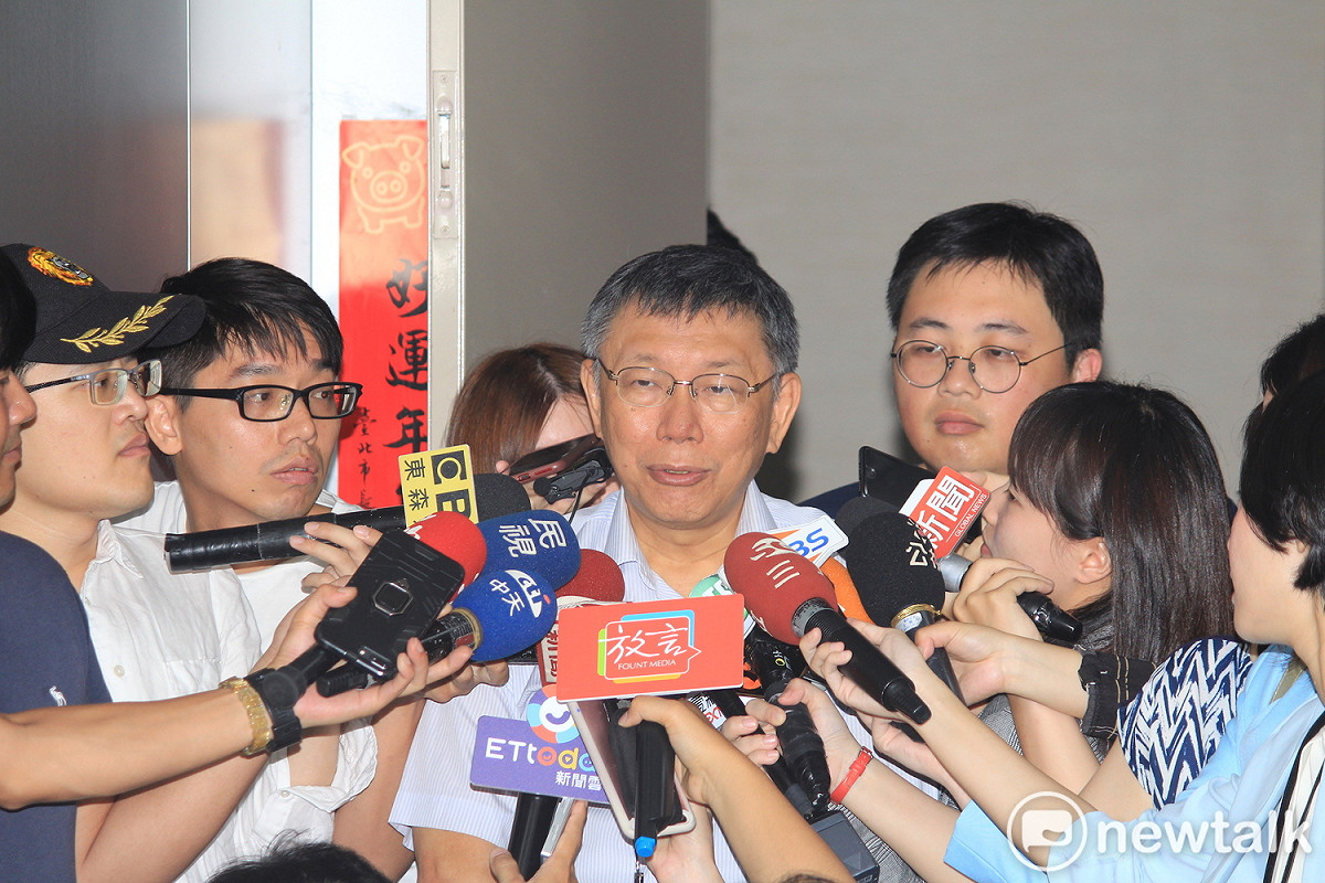 台北市長柯文哲。 圖：新頭殼資料照