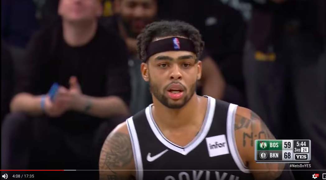 D'Angelo Russell被交易到勇士。 圖：擷取自youtube