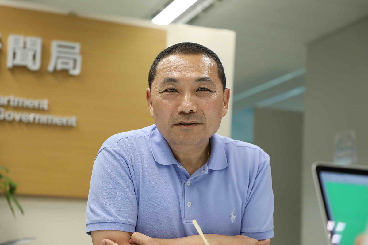 新北市長侯友宜今天宣布，明天傍晚將飛赴北歐四國進行「安居樂業之旅」，本月20日晚間返抵國門。 圖：王峻昌/攝
