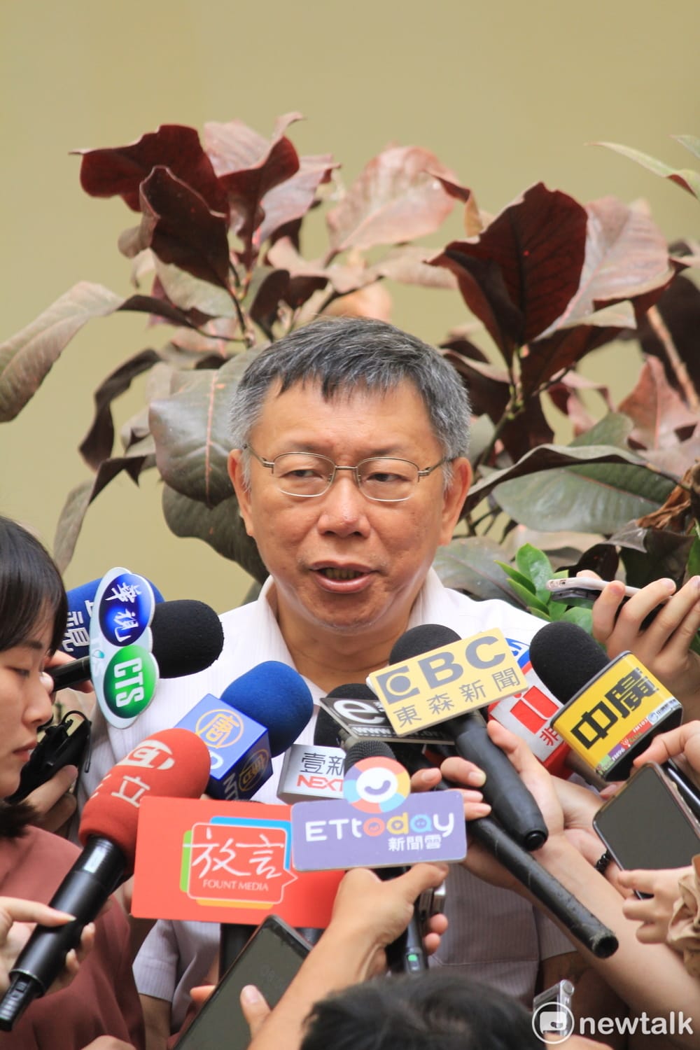 台北市長柯文哲。 圖：周煊惠 ／攝