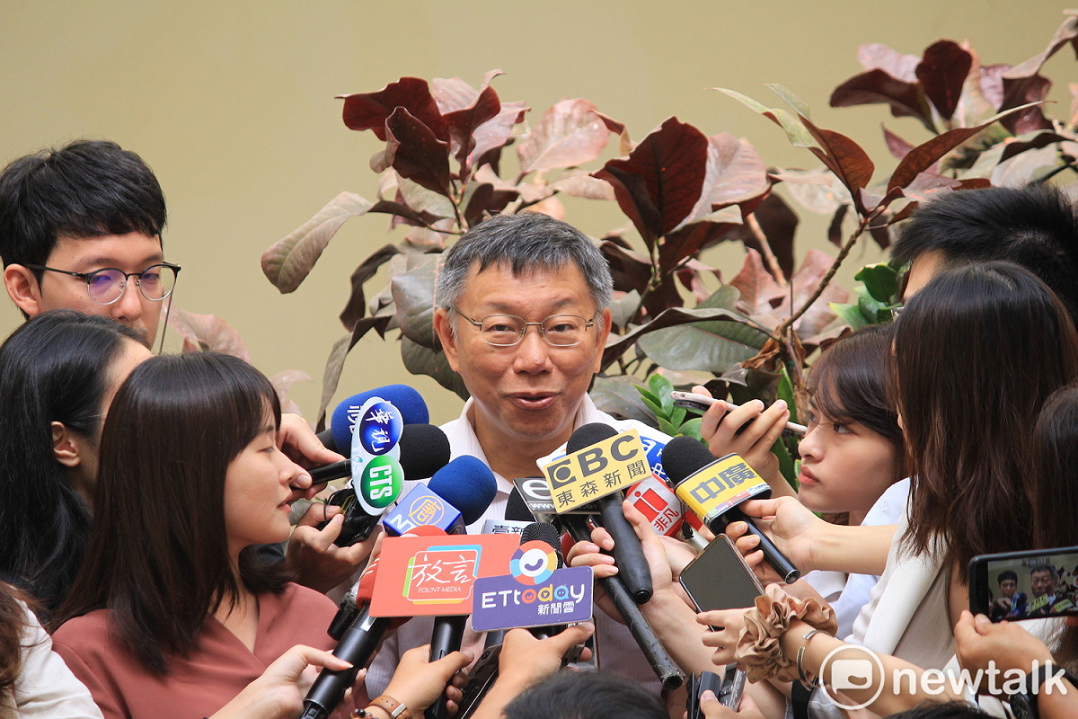 台北市長柯文哲。 圖：新頭殼資料照