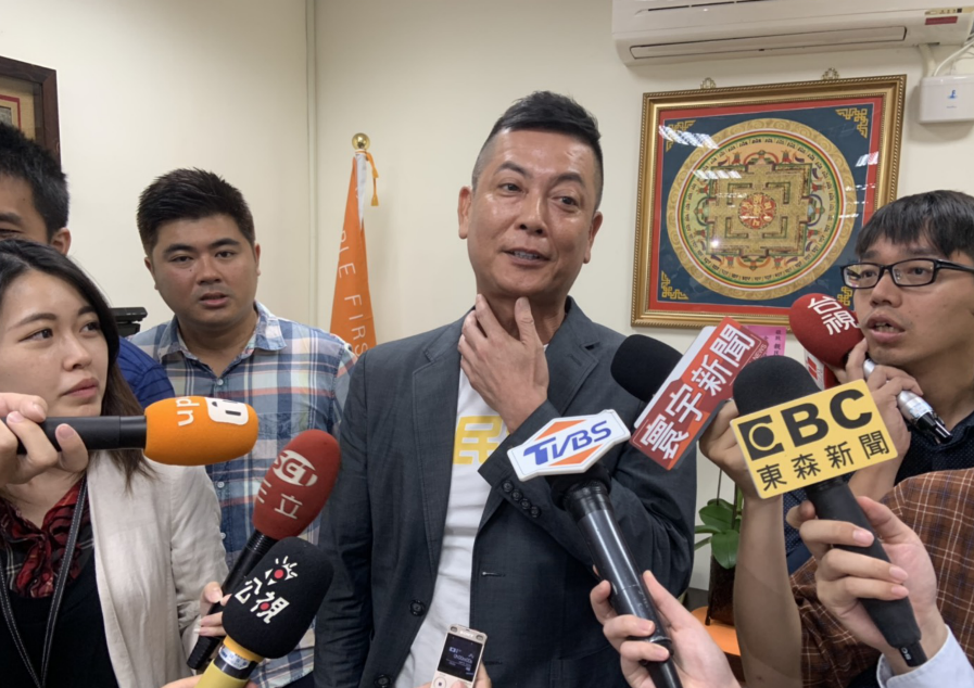 親民黨組織部主任張碩文說，親民黨在2020總統大選不會缺席。 圖：陳佩君／攝（資料照）