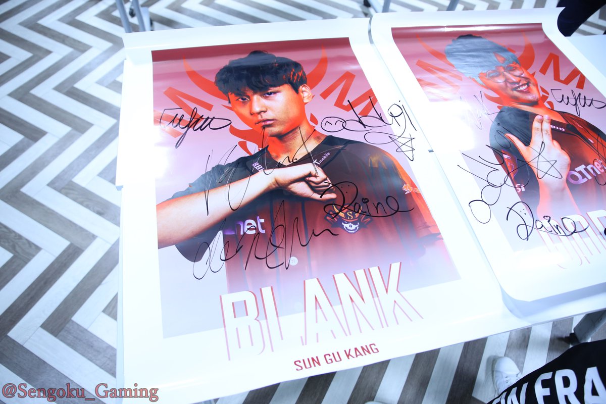 前SKT打野選手Blank在今年夏季賽加入日本戰隊Sengoku Gaming（SG） 圖：翻攝自 Sengoku Gaming 官方推特